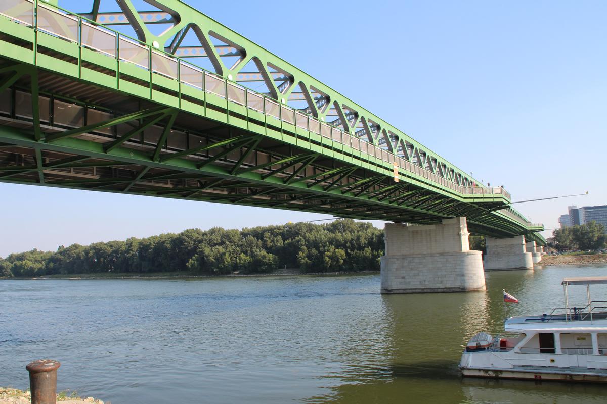 Old Danube Bridge in Bratislava 