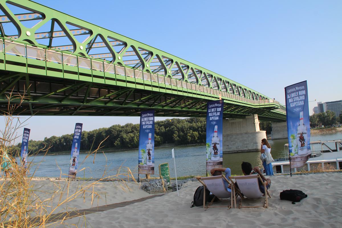 Vieux Pont sur le Danube à Bratislava 