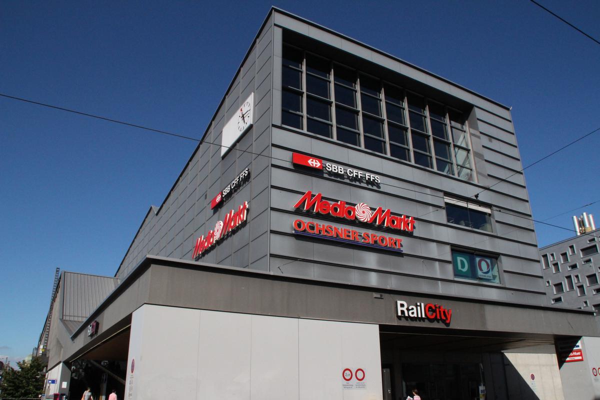 Bahnhof Passerelle Basel SBB 