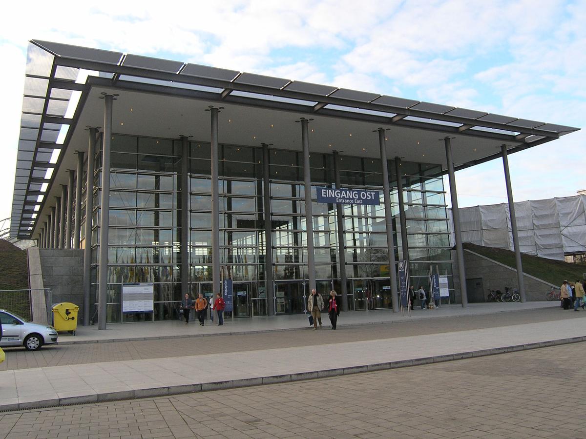 Neue Messe Leipzig, Eingangshalle Ost 