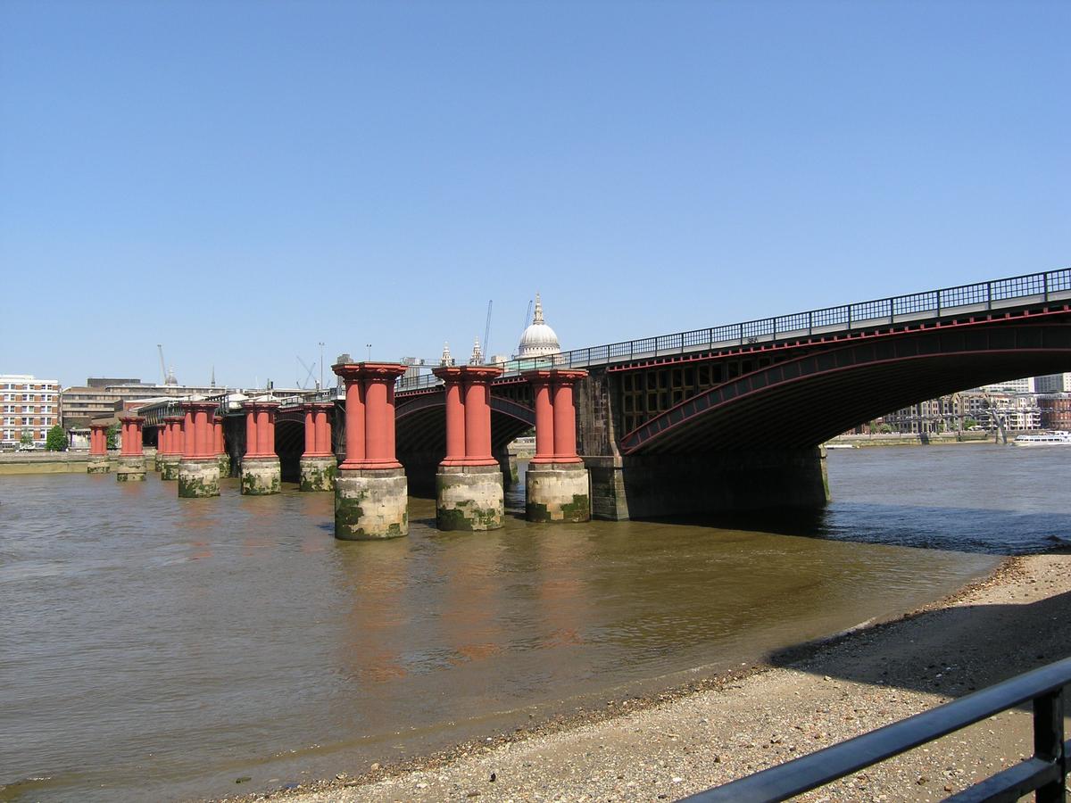 Blackfriars Railway Bridge, London 