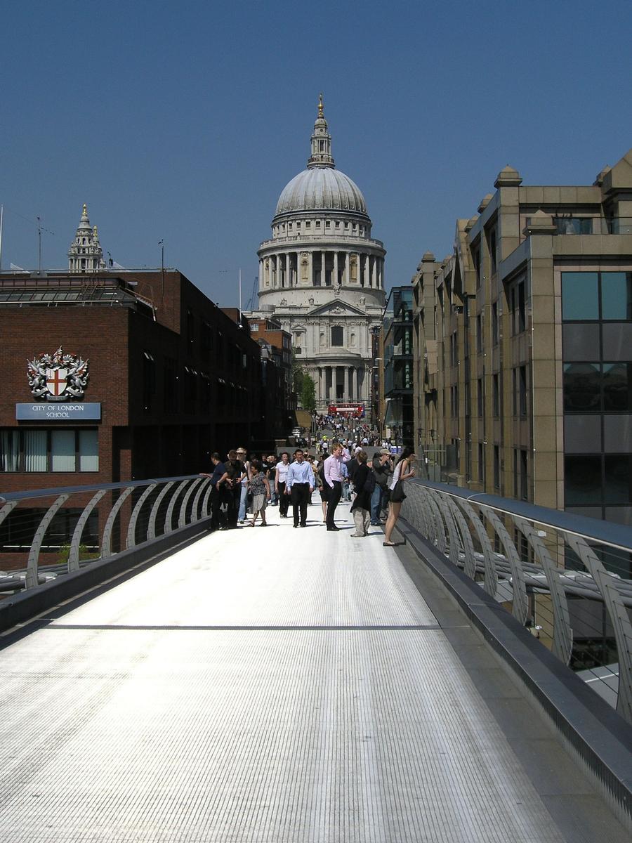 Saint Paul's Cathedral & Millennium Bridge 
