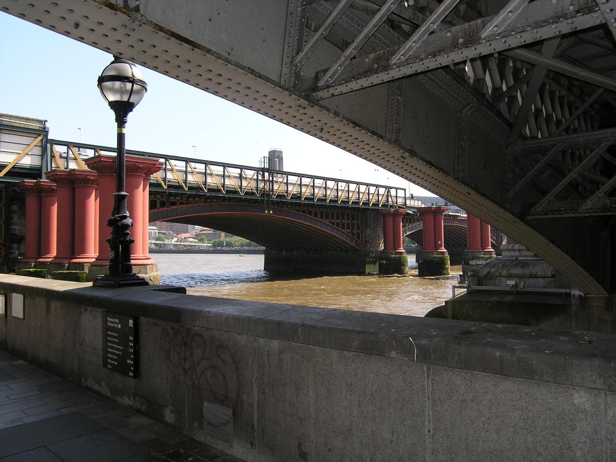 Blackfriars Railway Bridge, London 