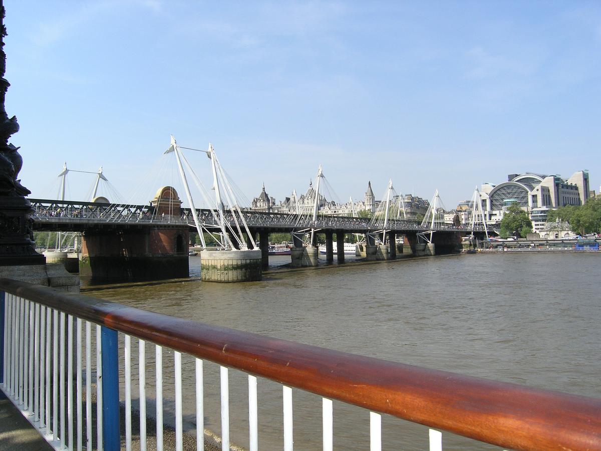 Golden Jubilee Bridges, London 