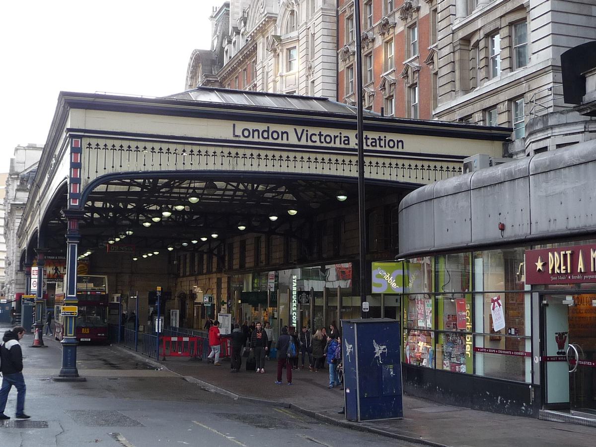 Gare Victoria, London Victoria Station 