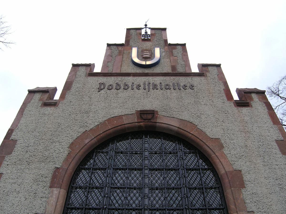 Podbielskiallee Subway Station, Berlin 