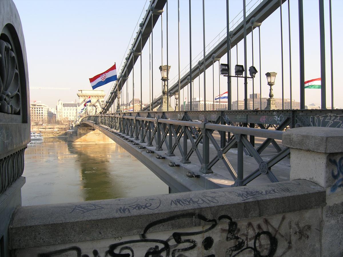 Pont suspendu à chaînes de Budapest 