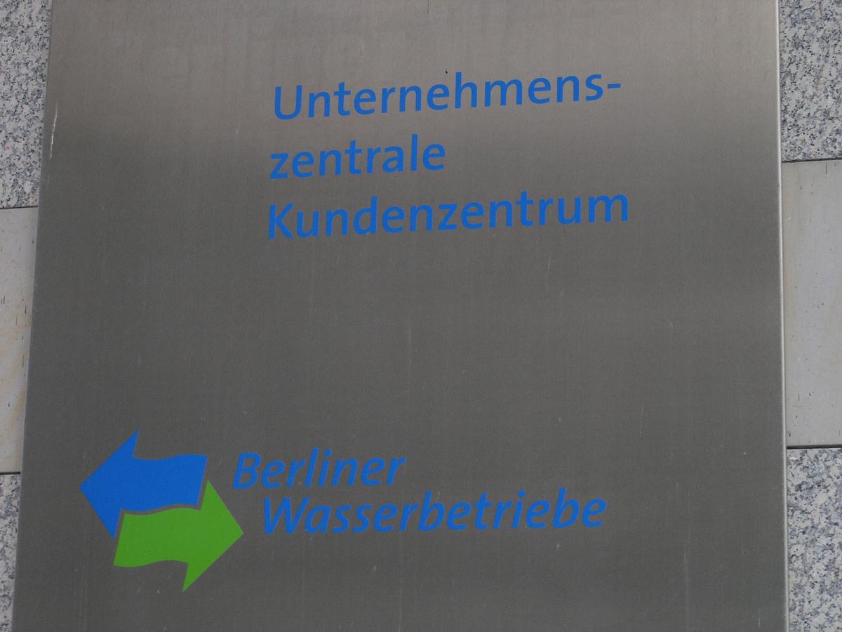 Unternehmenszentrale Berliner Wasserbetriebe, Berlin-Mitte 