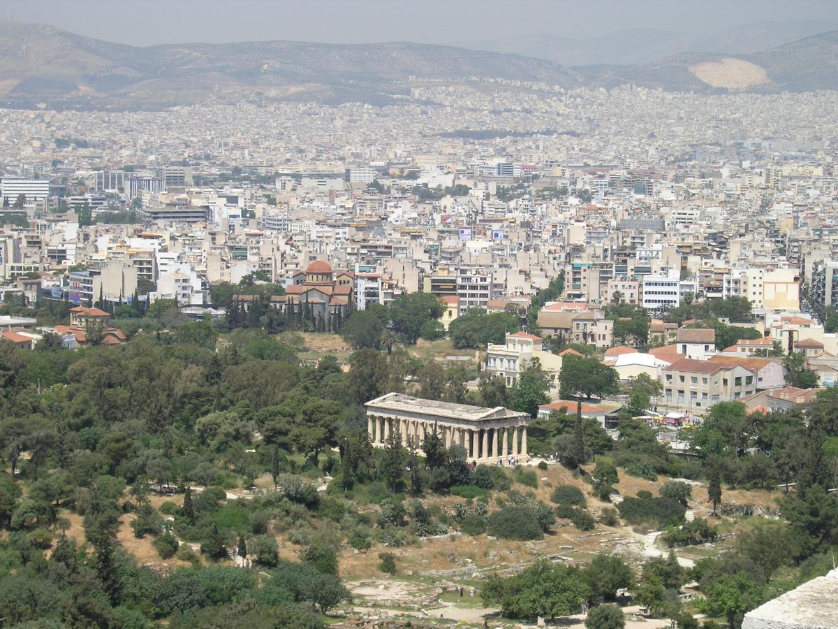 Temple d'Héphaïstos, Athènes 