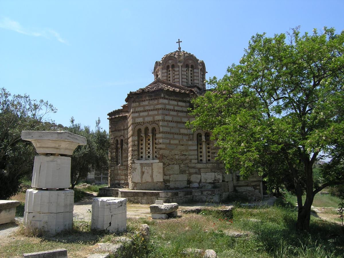 Agora antique d'Athènes – Eglise des Saints-Apôtres 