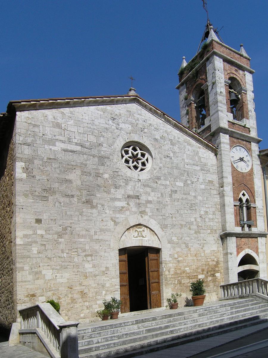 San Francesco Church (San Quirico d'Orcia) | Structurae