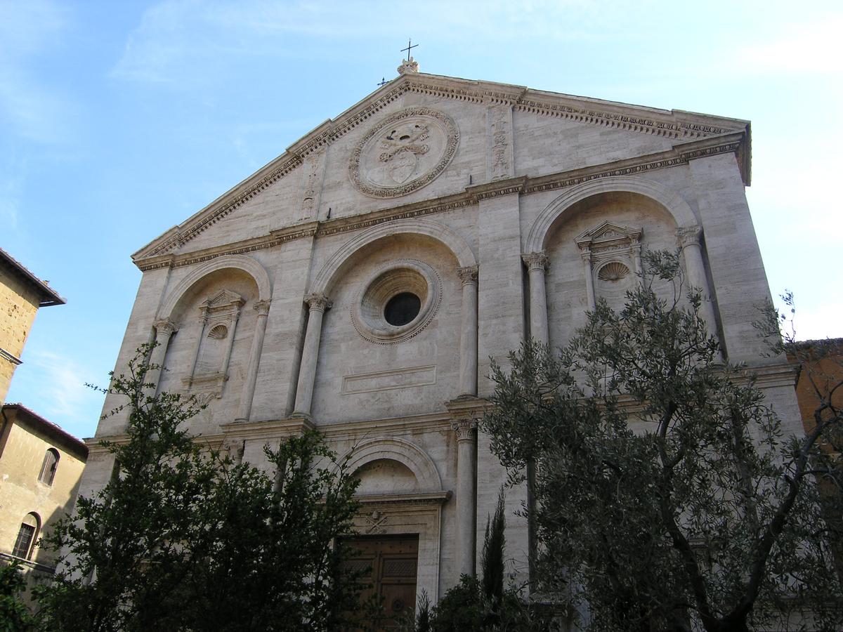 Duomo Santa Maria Assunta, Pienza, Italien 
