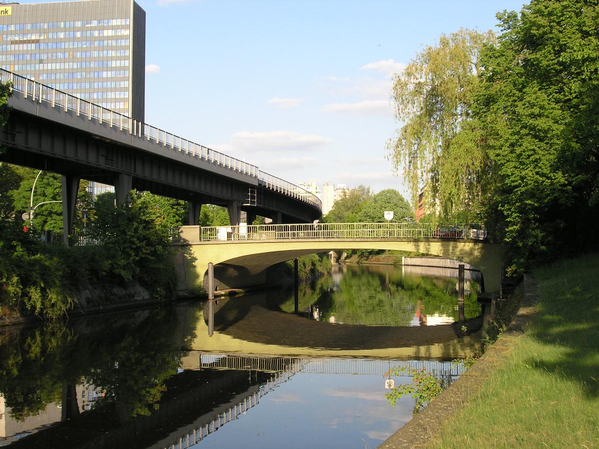 Schönebergerbrücke und Hochbahnbrücke, Berlin 