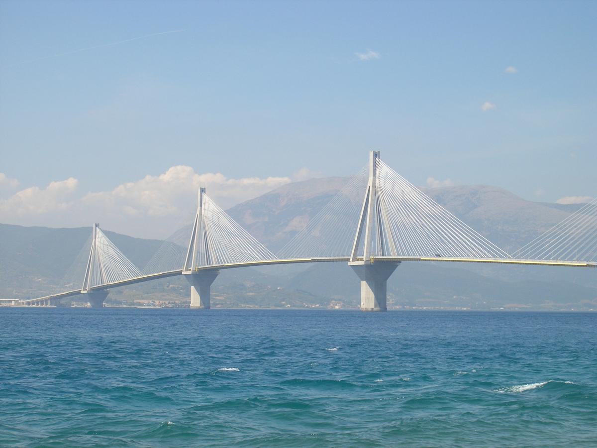 Pont Harilaos-Trikoupis [Pont de Rion-Antirion], Grèce 