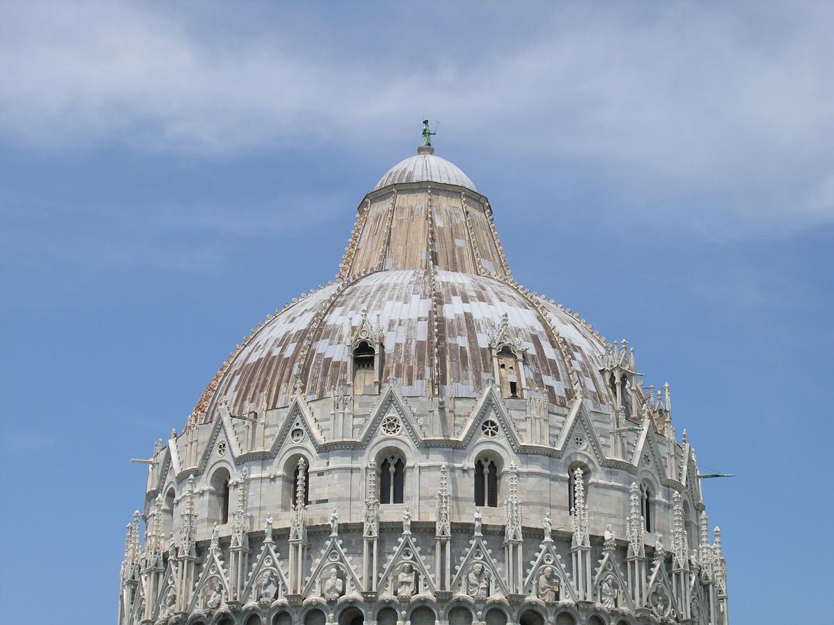 Baptisterium, Pisa, Italien 
