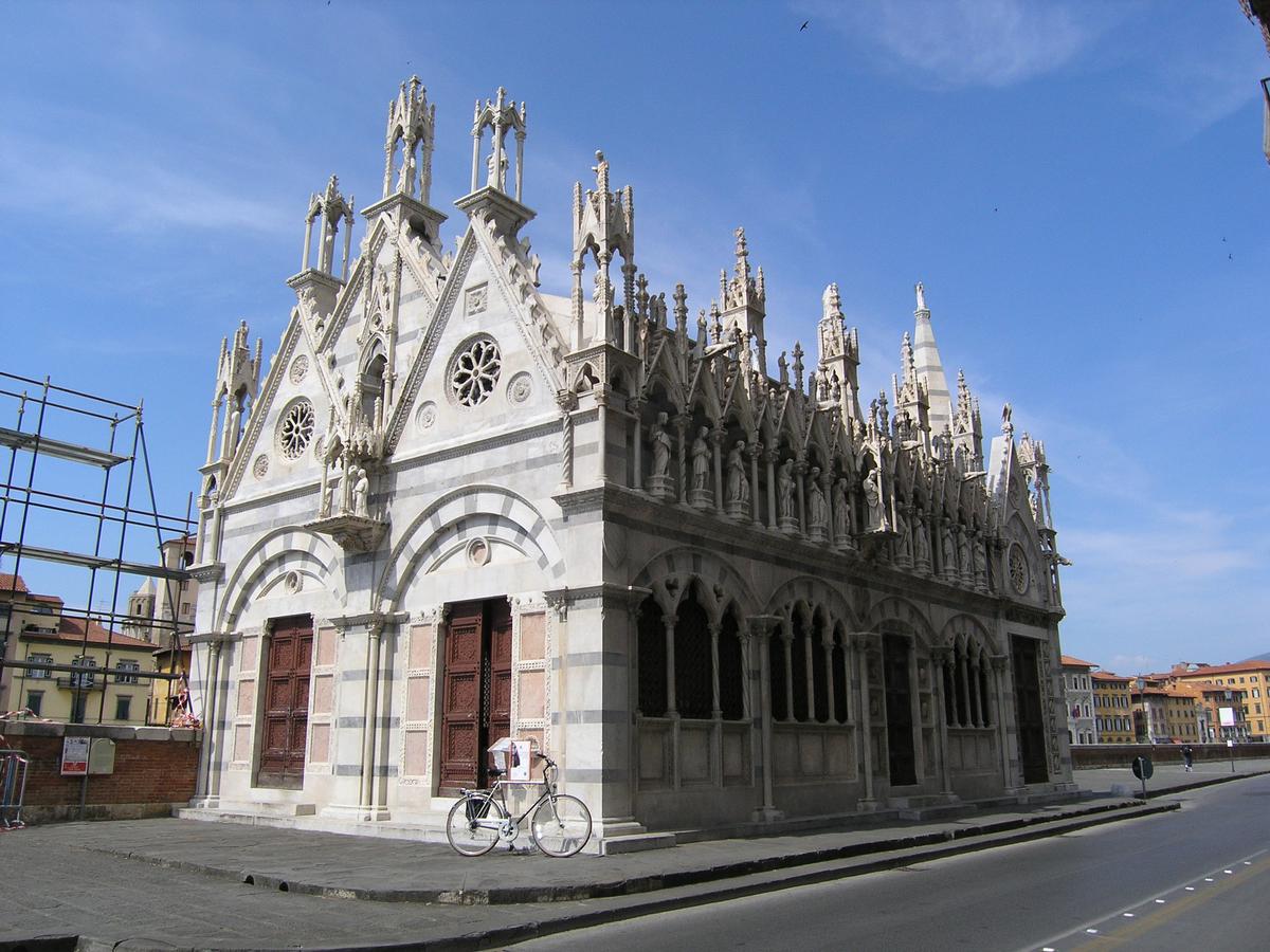 Santa Maria della Spina, Pisa, Italien 
