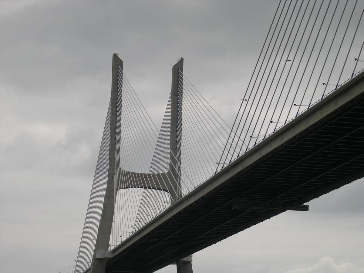 Vasco da Gama Brücke, Lissabon, Portugal 