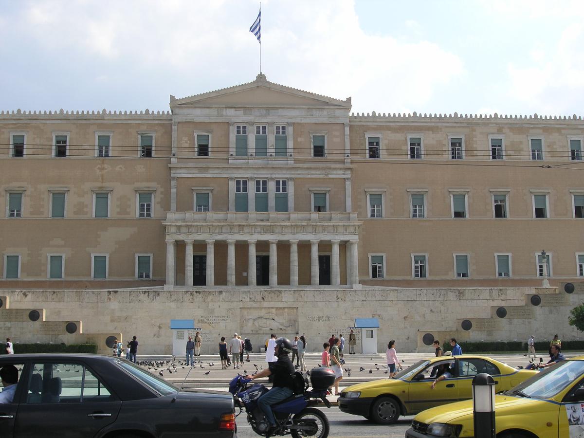 Parlamentsgebäude, Athen 