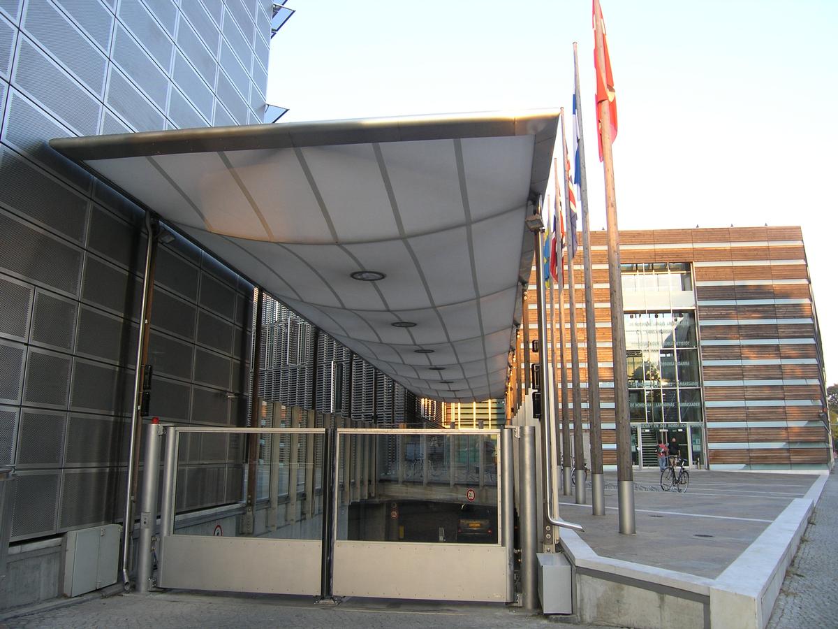 Felleshus - Embassy of the nordic countries, Berlin 