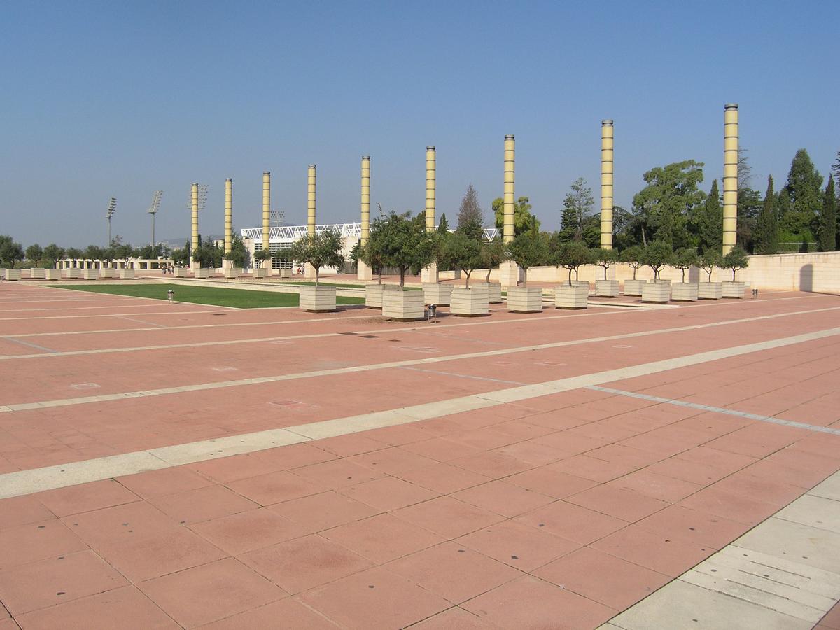 Olympic Plaza at Barcelona 