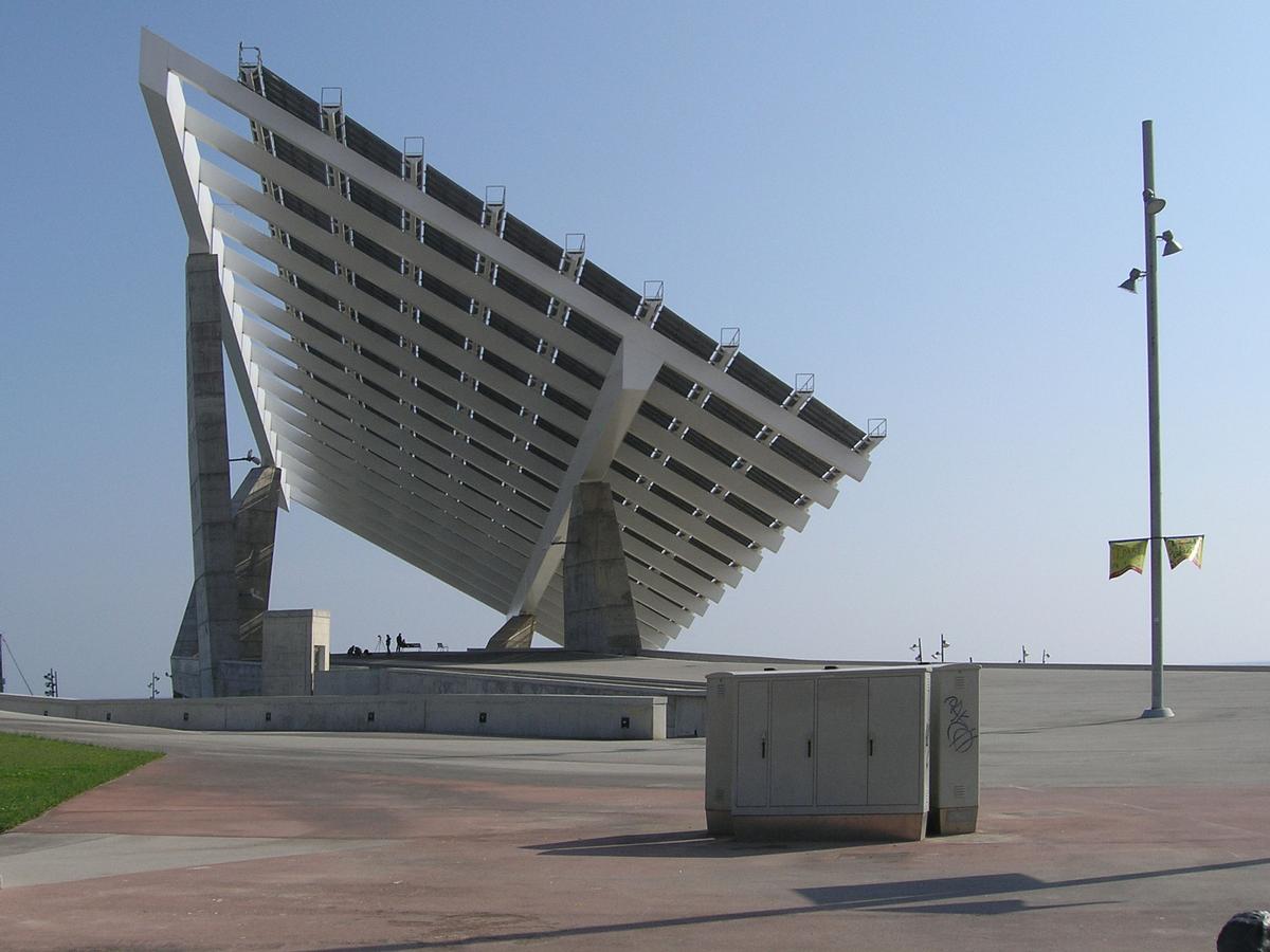 Centrale solaire du Forum Barcelona 
