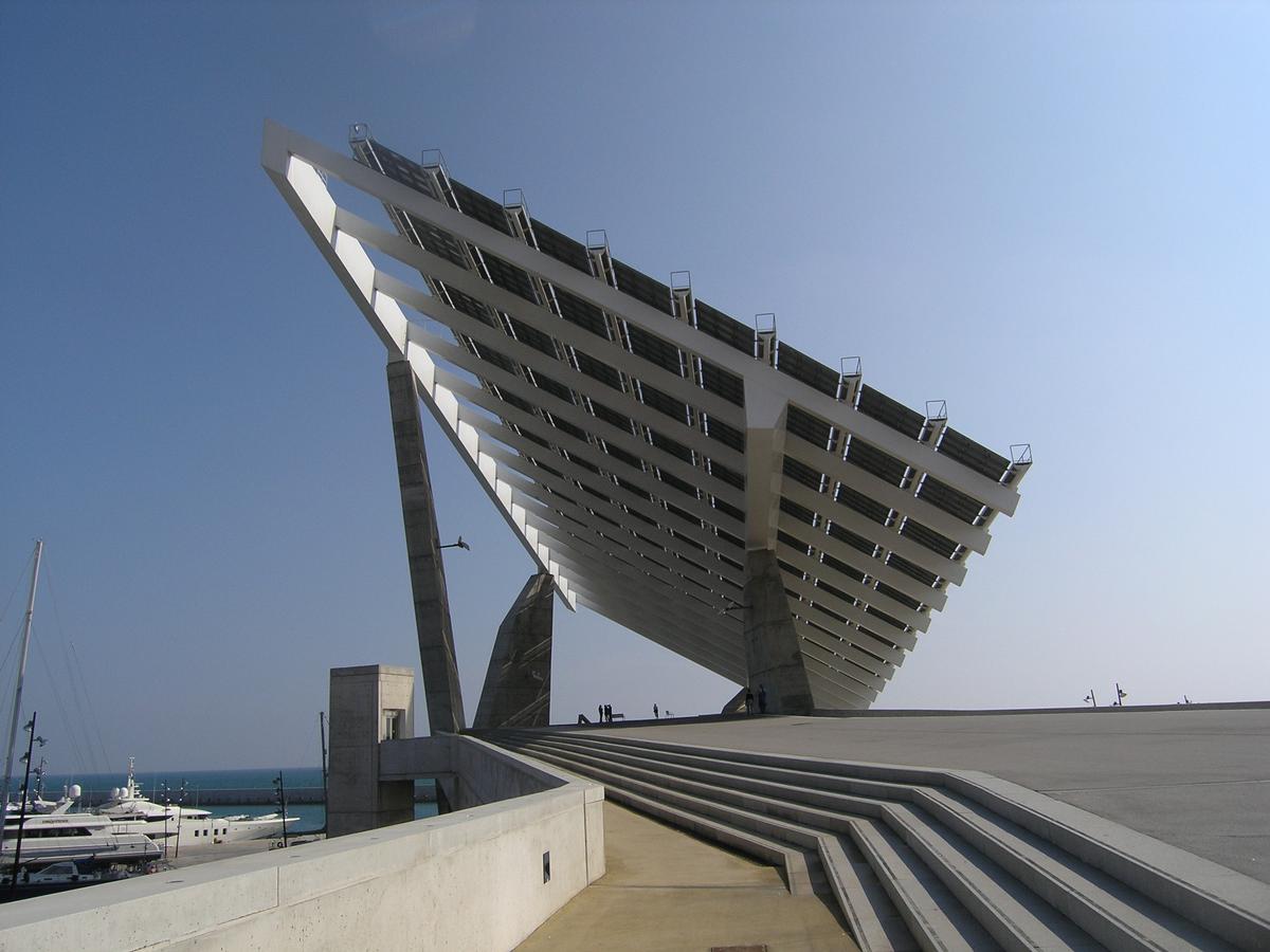 Centrale solaire du Forum Barcelona 