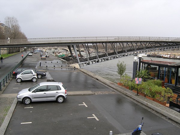 Solférino Fußgängerbrücke 