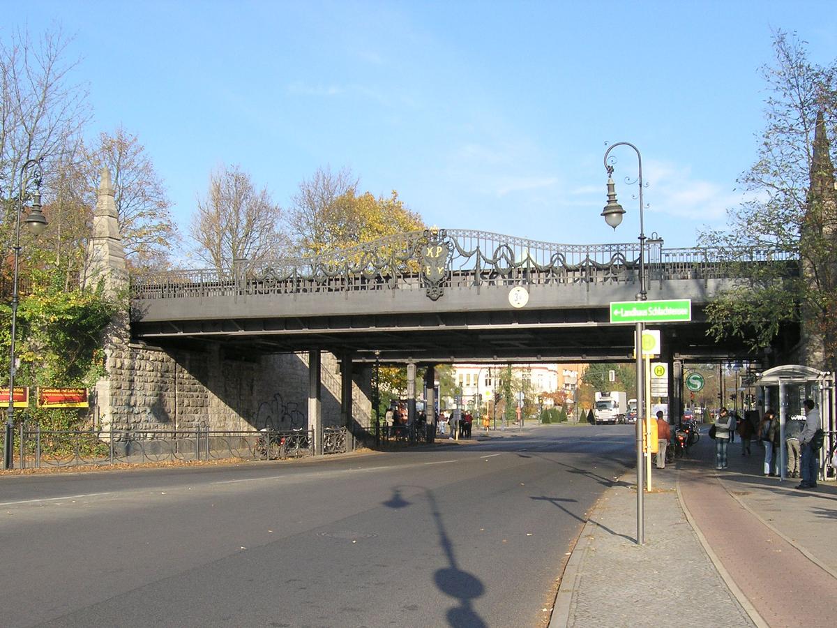 S-Bahnbrücke über die Lindenthaler Allee, Berlin-Zehlendorf 