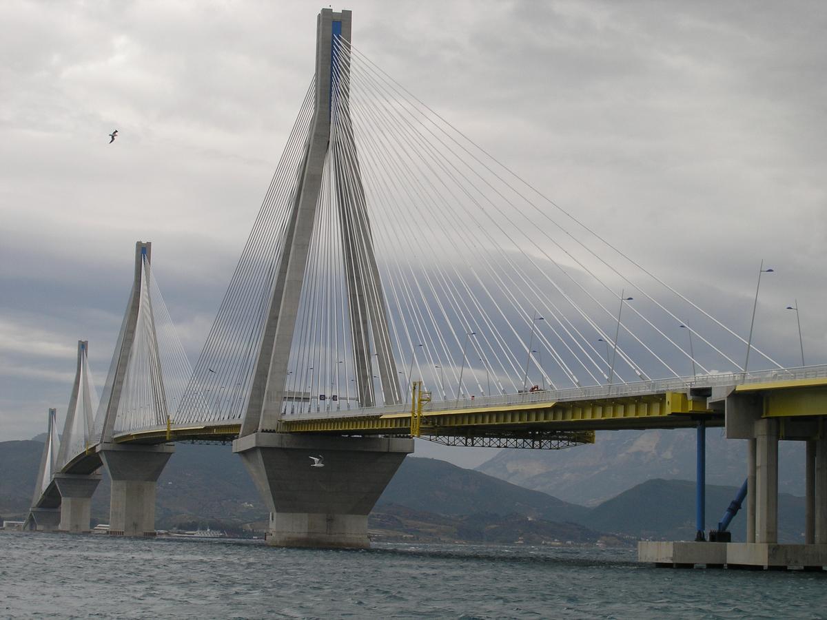 Harilaos Trikoupis Bridge, Rion/Antirion, Greece 