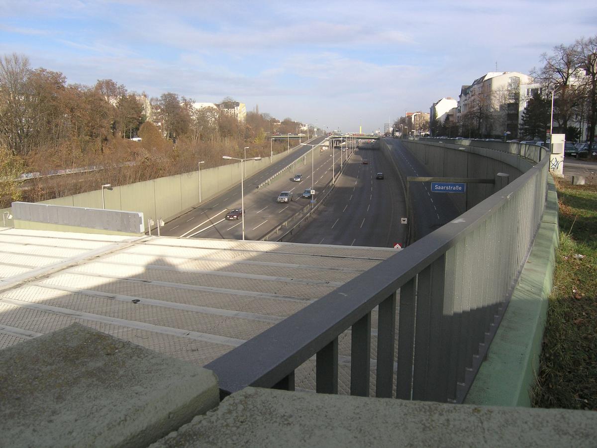 Feuerbachtunnel (A 103, Westtangente), Berlin-Steglitz 