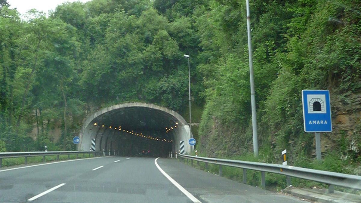 Amara Tunnel, Autopista del Cantabrico 