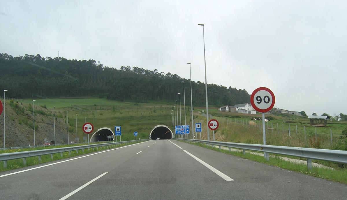 Túnel de Mont Jarrio (Autovía del Cantábrico) 
