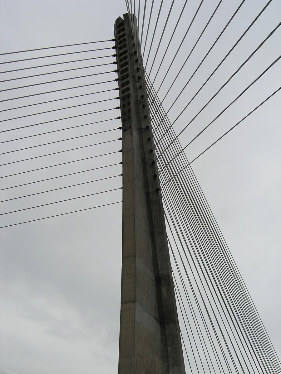 Ponte dos Tirantes, Pontevedra, Spanien 