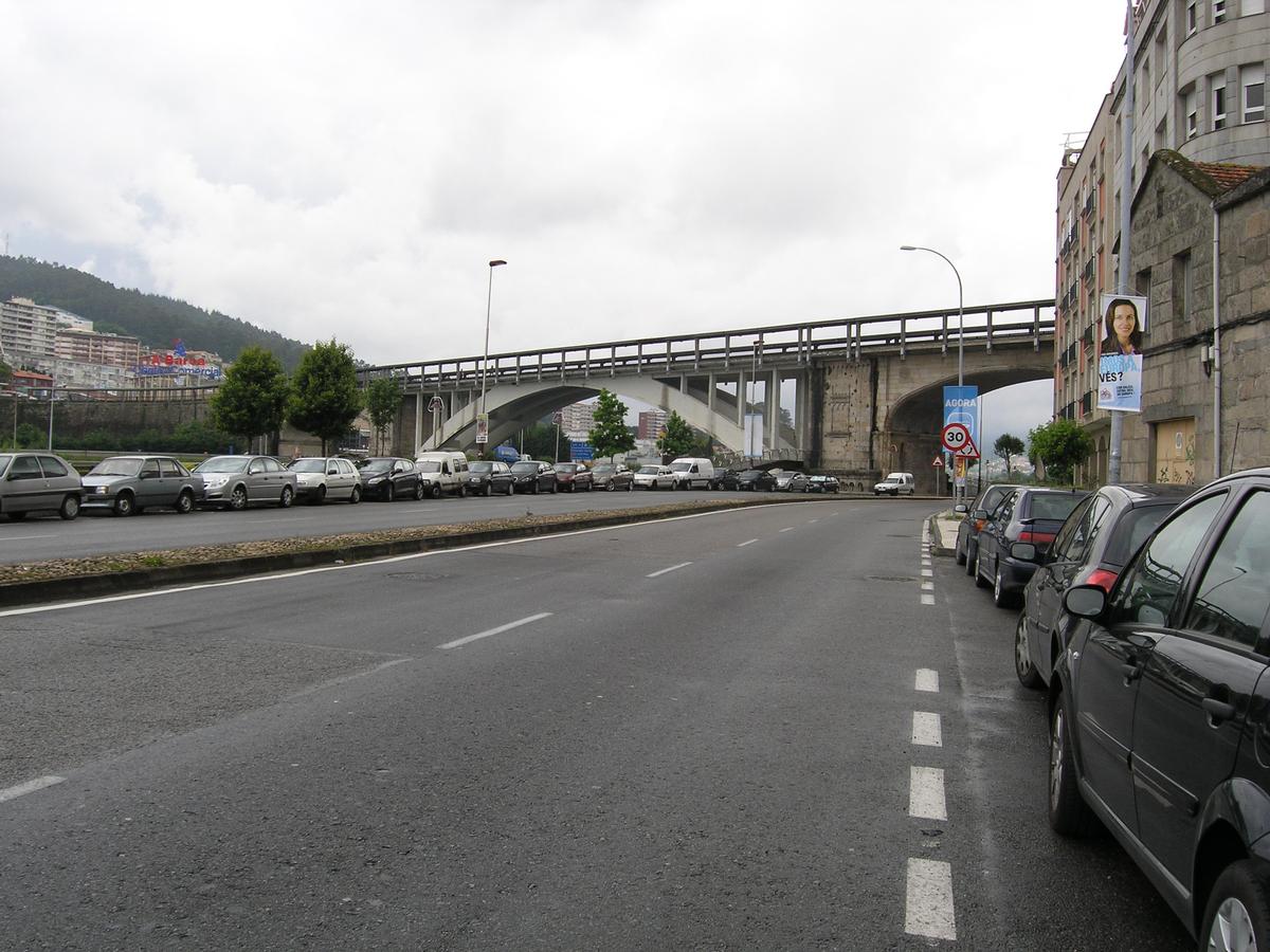 Ponte da Barca, Pontevedra, Spanien 