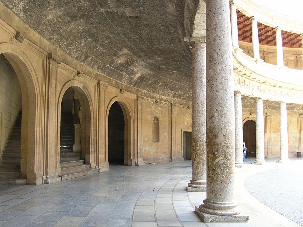 Palast von Karl V., Alhambra, Granada 