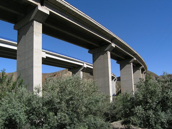 Torrente Viadukt, Granada, Spanien 