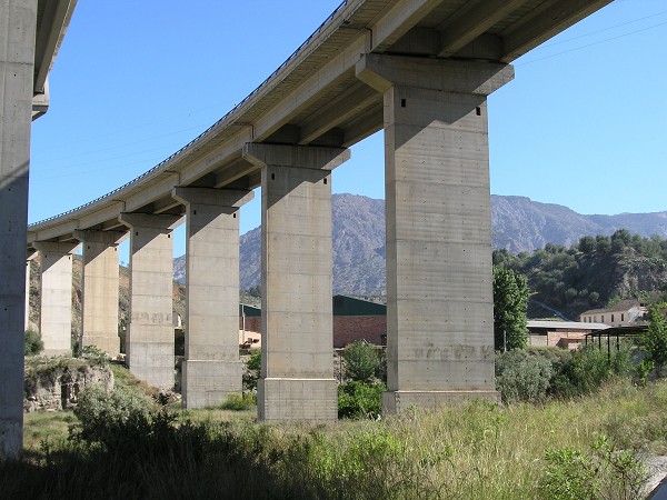 Torrente Viadukt, Granada, Spanien 