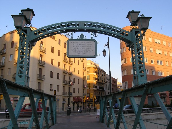 Puente de Santo Domingo (Puente de los Alemanes), Malaga 