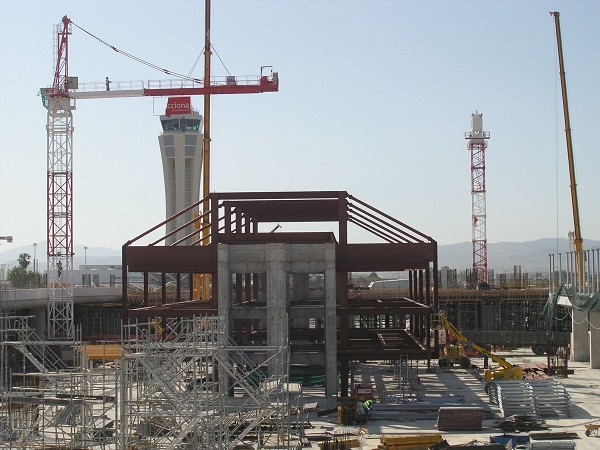 Aéroport de Malaga - tour de contrôle 