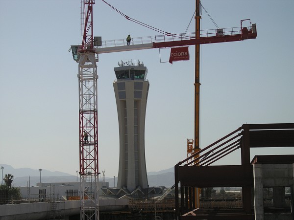 Flughafenkontrollturm, Malaga 