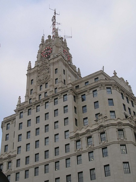 Edificio Telefonica, Madrid 