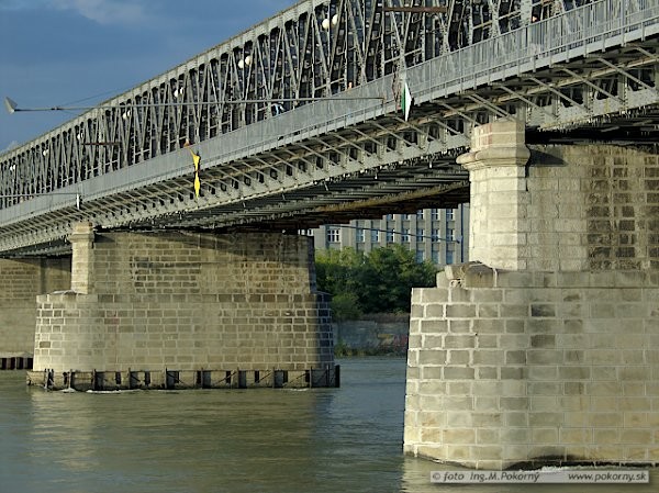 Vieux pont sur le Danube, Bratislava 