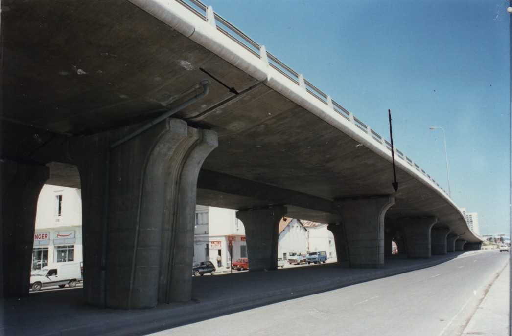 Viadukt an der Avenue de la République, Tunis 