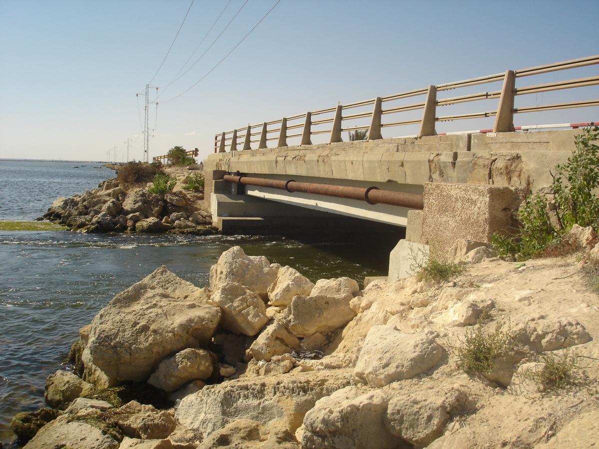 Roman causeway between the Island of Djerba and Zarzis 