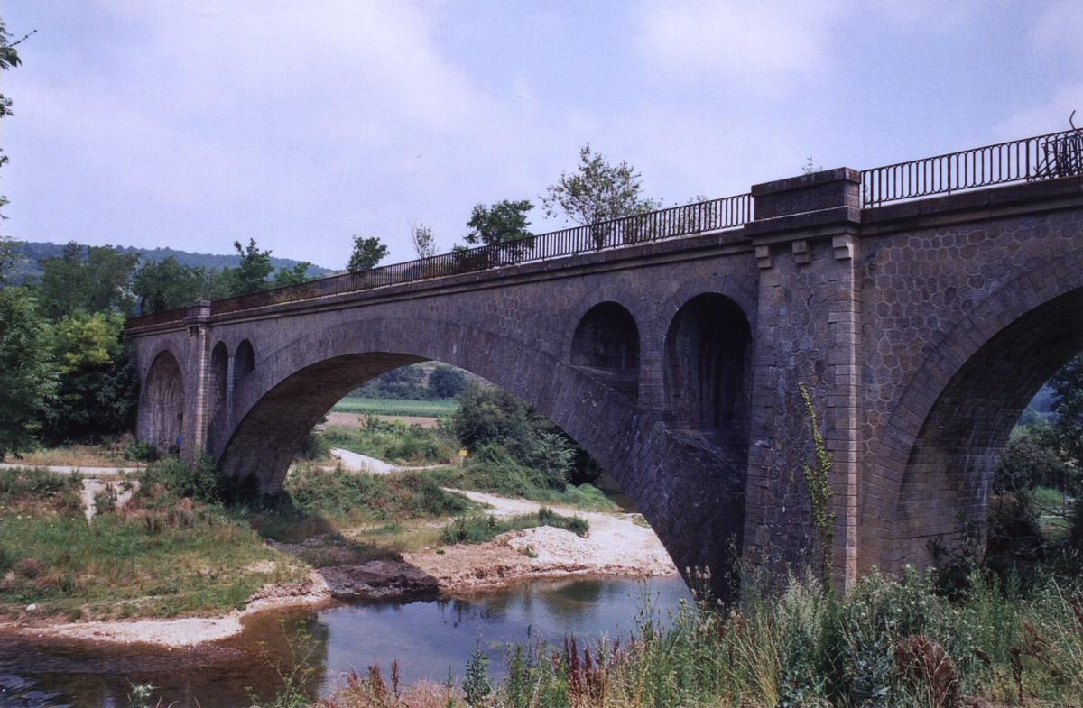 Eisenbahnbrücke Camon 