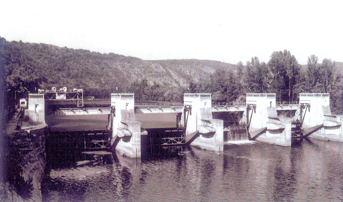 Staudamm Luzech 