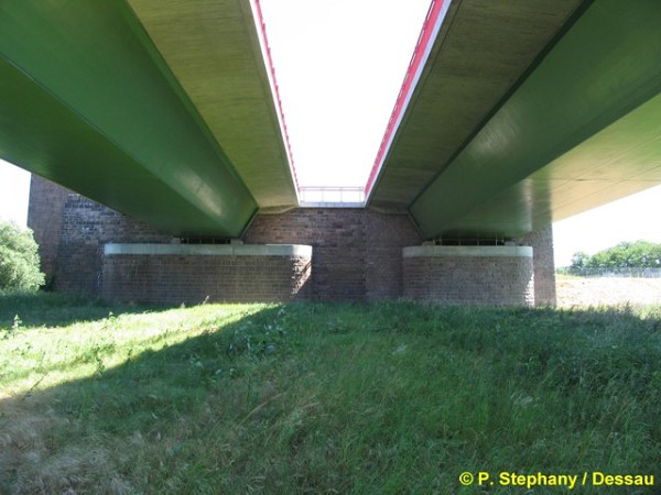 Elbebrücke Vockerode, Sachsen-Anhalt 