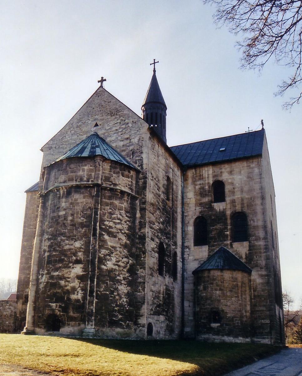 nave of the church of saint cyriakus
