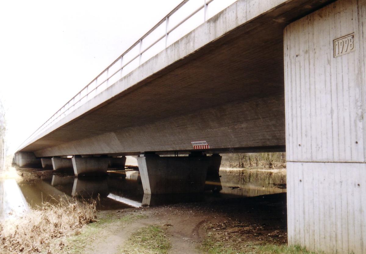Muldeflutbrücke; Dessau; Saxe-Anhalt 