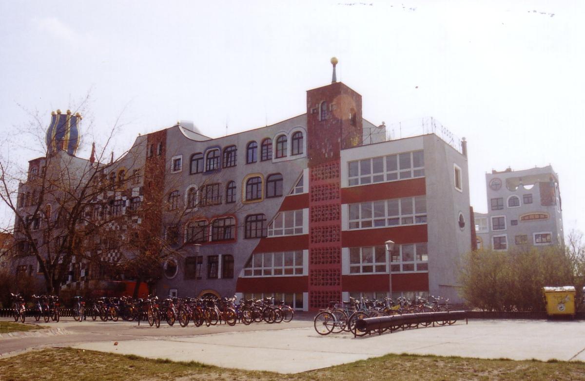 Hundertwasserschule, Martin-Luther-Gymnasium, Wittenberg 